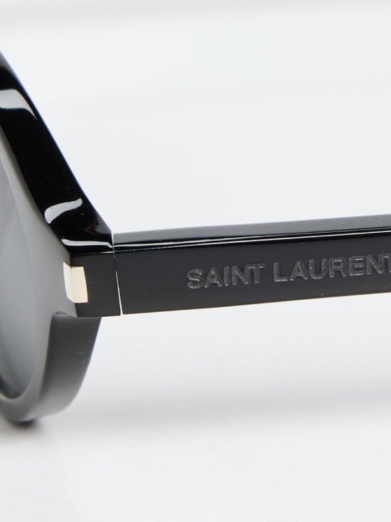 SAINT LAURENT EYEWEAR Jeanne Black Sunglasses - NWT